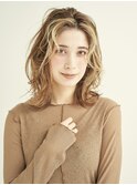 Aバング/前髪ハイライト/ひし形シルエット【新宿/西新宿】