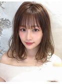 ルヴア京佳【梅雨&湿気◎】伸ばしかけも大人可愛いまとまりヘア