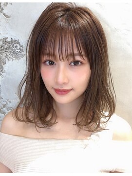 アフロート ルヴア(AFLOAT RUVUA) ルヴア京佳【梅雨&湿気◎】伸ばしかけも大人可愛いまとまりヘア