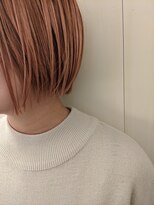 マイノリティー 石橋店(Minority)&nbsp;ぱつっとボブ　眉上バング　切りっぱなしボブ