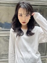【佐伯】韓国風ダークトーンロング