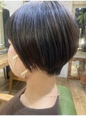 20代30代40代ミニボブ前上がりショートボブ大人ショート学割U24