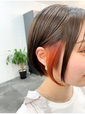 イヤリングカラー×ブラッドオレンジ☆
