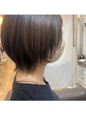 ナチュラルショートウルフ
