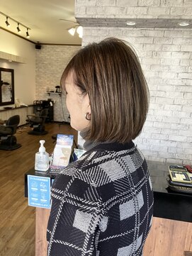 ヘアークルーズピース (hair cruise Piece) 白髪染め卒業♪艶髪ハイライトカラー☆