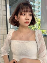 リリー(Lilley)&nbsp;【lilley 稲永麻衣】韓国ボブ+ラベンダーピンク 天神/今泉