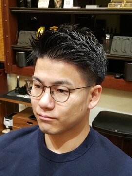 ブロートーキョー(BroTokyo) MEN'S刈り上げアップバングショート