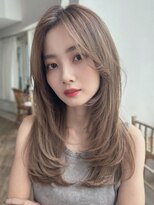 バイオレット 表参道店(Violet)&nbsp;ブリーチなしレイヤーカットロングレイヤー内巻きレイヤー