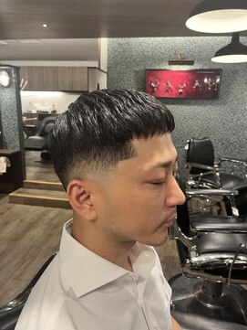 ワンワンオー バーバーショップ 長浜店(@110 BARBER SHOP) クロップ