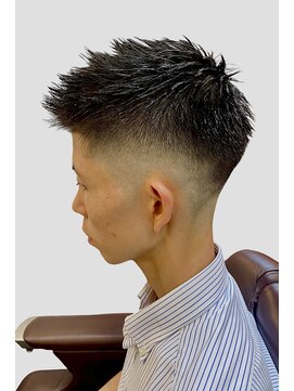 銀座マツナガ 浅草店 ツンツンメンズスキンフェードジェルセット