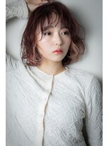 カバーヘア イヴ 戸頭店(COVER HAIR EVE)&nbsp;メルティカラー大人バイライトウェーブミディアムv戸頭20代30代