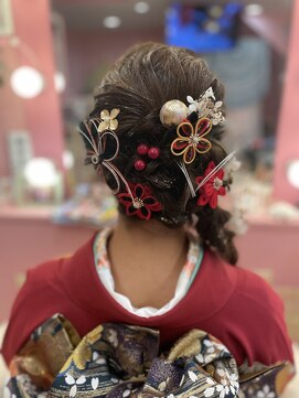 ヘアーサロン ラプンツェル(hair salon Rapunzel) 着物アップ