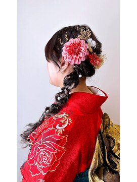 ヘアーボー ラーラ(hairbeau L'ala) サイドあみおろし