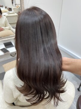 バレル 天王寺阿倍野店(Barrel) ハイライトダブルカラーイルミナカラー縮毛矯正髪質改善