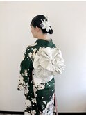 成人式ヘアセット