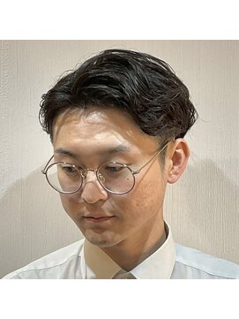 ジェントル(GENTLE) 好感度UP！ソフトパーマセンターパート/ニュアンスパーマ