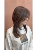 やわらかい髪質感◎大人ウルフレイヤー