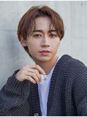 小久保styleフェザーパーマフェザーショートグレーエンドカラー