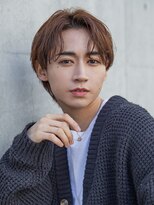 小久保styleフェザーパーマフェザーショートグレーエンドカラー