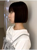 すとんとしたボブ　〈riko〉