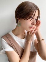 コカブ 本山(KOCHAB)&nbsp;ノーズラインのハンサムショート[カット/ショート/ボブ]