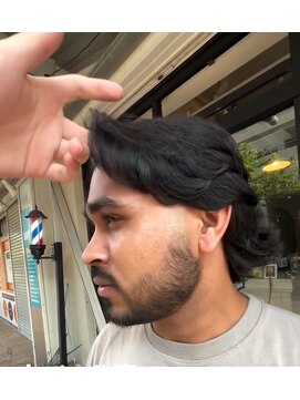 ヘアーステージ フィガロ(HAIR STAGE FIGARO) サイドパートウルフ