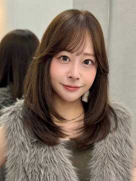 シーテメゾン(Ciete Maison) 【yuuka】ミディアムレイヤー レイヤーカット 名古屋美容室