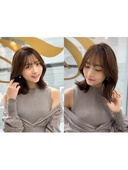 顔周り＆前髪カットはレイヤーカットで小顔に！韓国くびれヘア/ショート/ボブまで、動きのある抜け感を演出