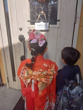 七五三スタイル/着付け