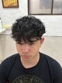 オアゾバーバー(OAZO BARBER) スパイラルパーマで大人感!