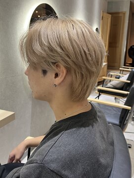 グラス 春吉2号店(glass) メンズカット/ハイトーンカラー/韓国ヘア