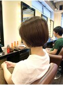骨格補正立体ショート「登戸髪質改善オージュア」