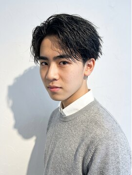 リベルテ グリット(Liberte Grit) 垢抜けメンズ×ツイストパーマで大学生垢抜けモテ髪10代20代
