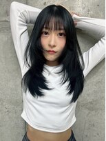 キング(K!ng)&nbsp;韓国オルチャンレイヤーカット髪質改善顔まわり前髪カット