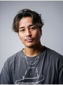 ラルフカール 鹿児島メンズ センターパート