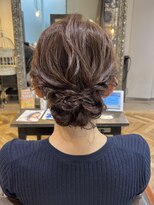ザザ ZA/ZA 神楽坂 二次会&結婚式におすすめ◎シニヨンヘア