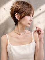 シー バイ ロンド 新宿(Sea by Lond)&nbsp;【福島】アースカラー耳かけくびれヘアショートボブ新宿