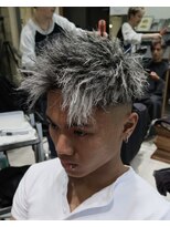 オメガ 渋谷(OMG)&nbsp;ホワイトメッシュツイスト
