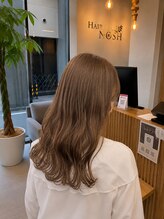 ヘアースパ ノッシュ 博多千代店(Hair Spa Nosh)&nbsp;Hair Spa Nosh 博多千代店/ベージュ/暖色カラー
