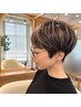 【白髪ぼかしにも◎】ハイライト+カラー+カット+髪質改善TR¥18,700→¥14,000