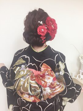 ヘアーセットサロン ピンキー(Hairset Salon Pinky) Pinky☆モダンアレンジ