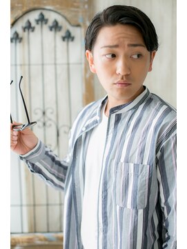 グルーミングサロン バーバー キャッスル 北浦和西口(Grooming salon Barber Castle) トレンド!七三ウェットショートg