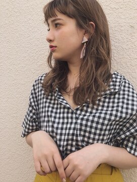 ベル 表参道店(Belle) 大人可愛いゆるふわセミディ〔Belle表参道〕