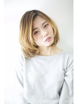 ニューラインギンザ(New-Line 銀座) 《田山未希子》ツートングラデーションミニボブ 髪質改善
