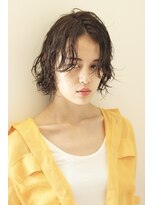 ティメレ 神戸三宮(Timere)&nbsp;ブラウン×毛先パーマ【Timere神戸三宮】