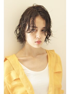 ティメレ 神戸三宮(Timere) ブラウン×毛先パーマ【Timere神戸三宮】