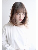 ソワリー 栄(THOiRY)&nbsp;切りっぱなし♪巻き髪アレンジ