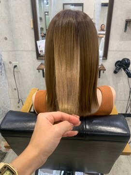 ヘアサロン ドットプラス 町田店(dot. plus) ツヤベージュ