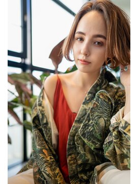 オースティン 錦糸町(AUSTIN) AUSTIN☆外ハネボブアッシュブラウンネオウルフツイストパーマ