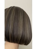 エスヘアー 名古屋 金山(es hair) 大人かわいい/グレージュ/シークレットハイライト【髪質改善】